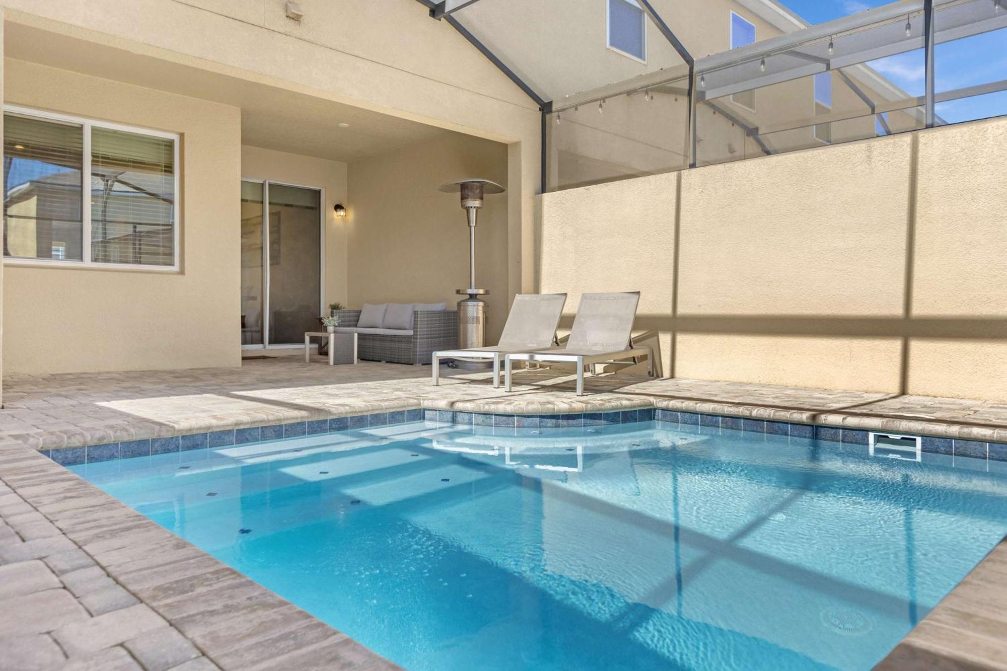 4Br Villa Home With Private Pool Near Disney Kissimmee Exterior foto